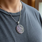 Skoll Celtic Dragon Necklace