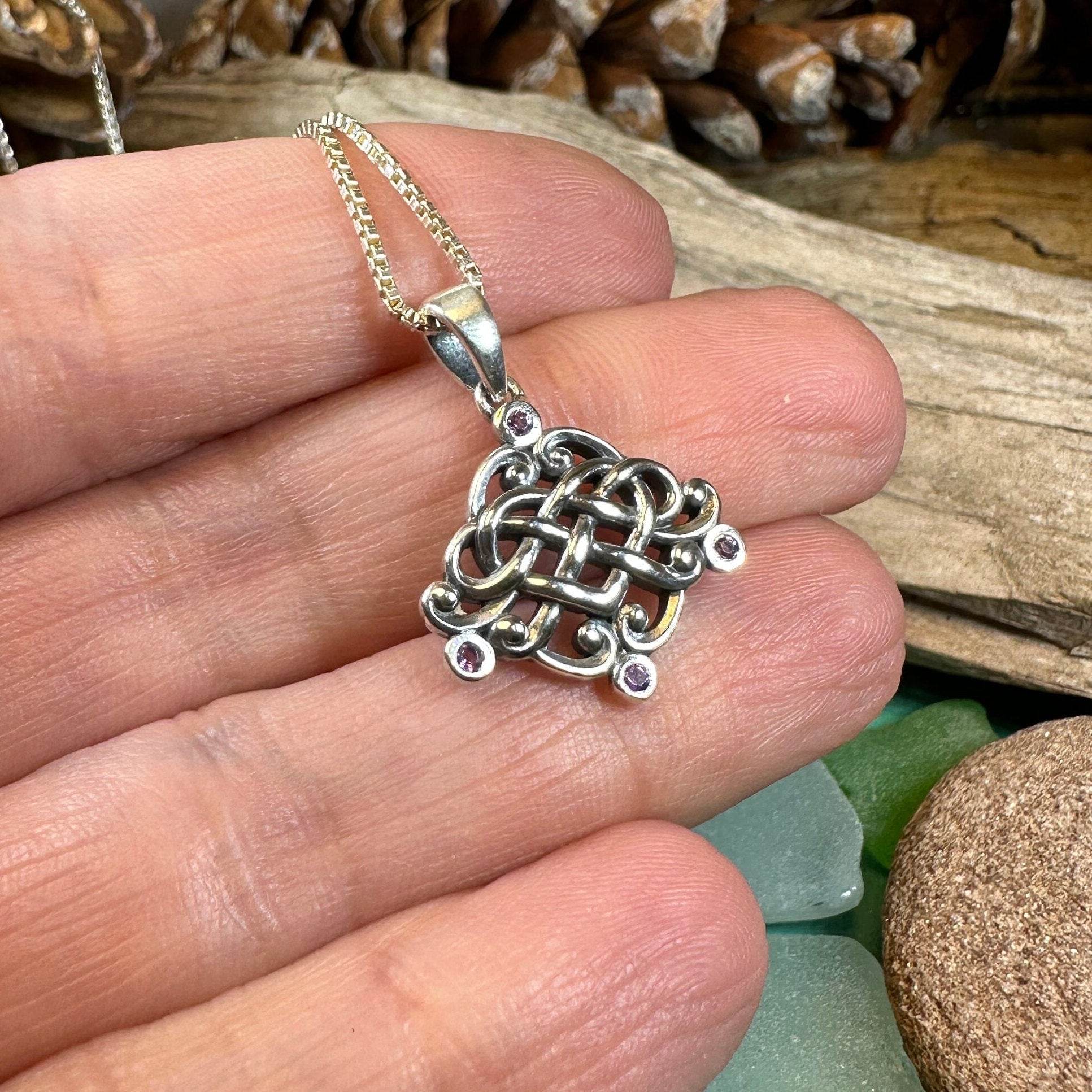 Kaylin Celtic Knot Necklace - 