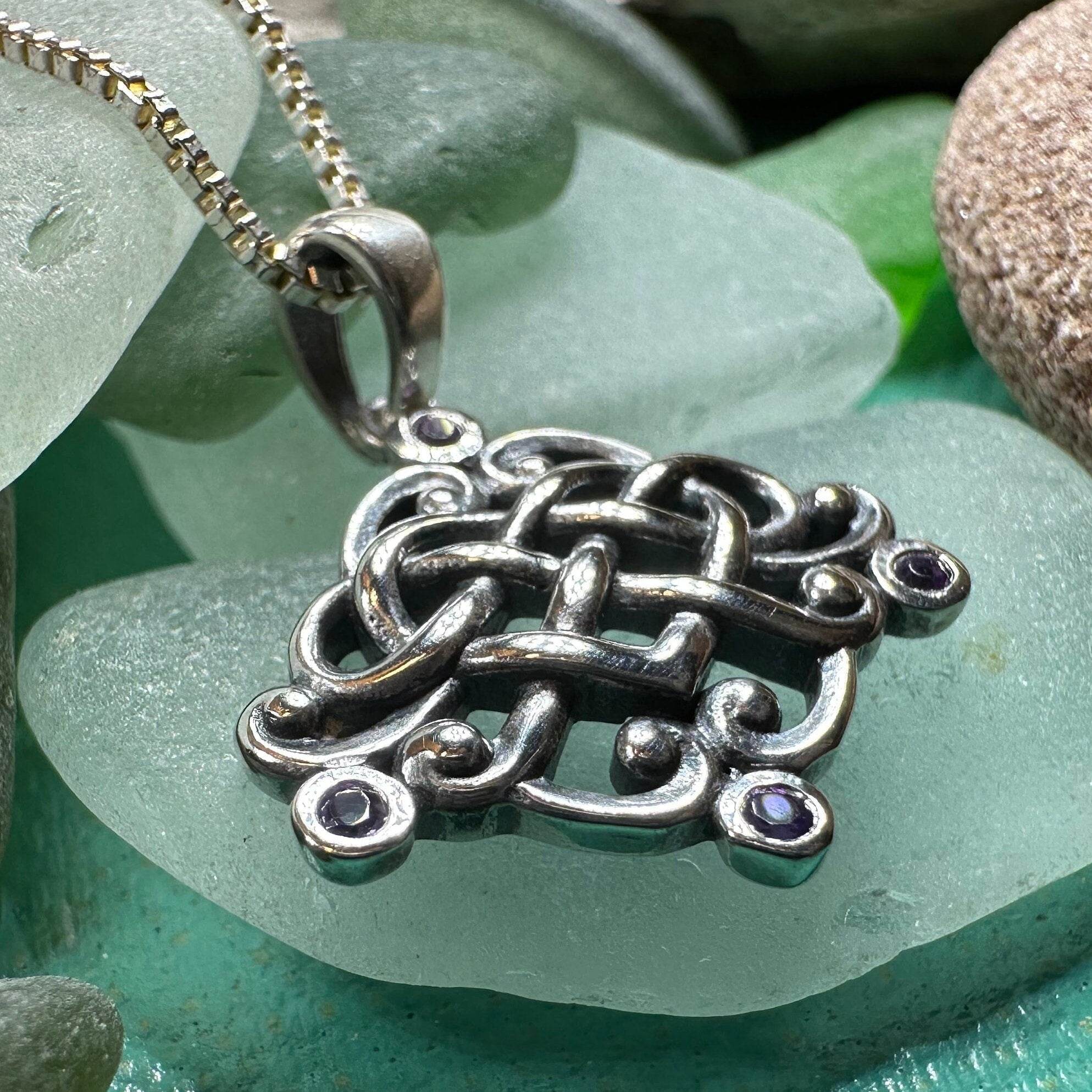 Kaylin Celtic Knot Necklace - 