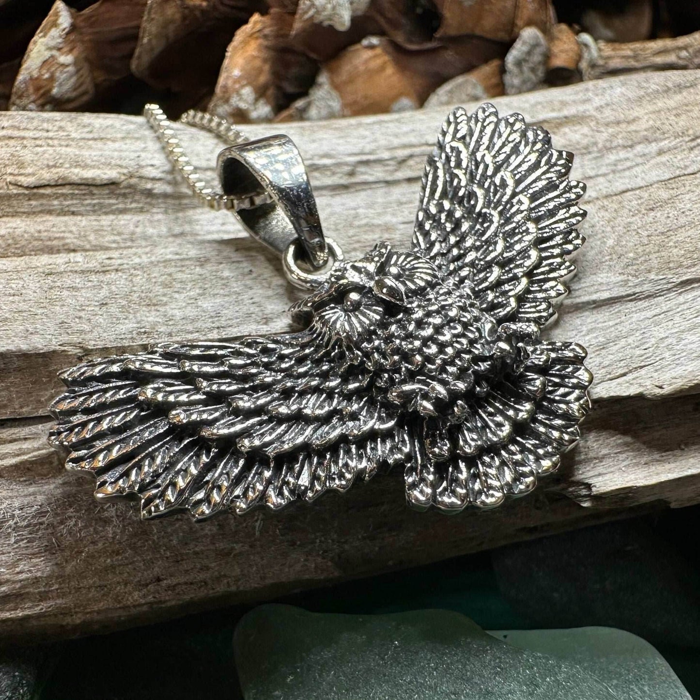 Laurelwood Owl Necklace - 