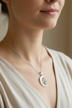 Erenay Celtic Moon Necklace