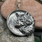 Walden Wolf Necklace - 18