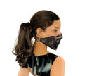 Fully Customizable and Personalizable Two Point Handcrafted Genuine Leather Mouth Riding Mask - Tan