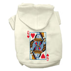 Halloween Pet Hoodie "Queen Of Hearts Costume"