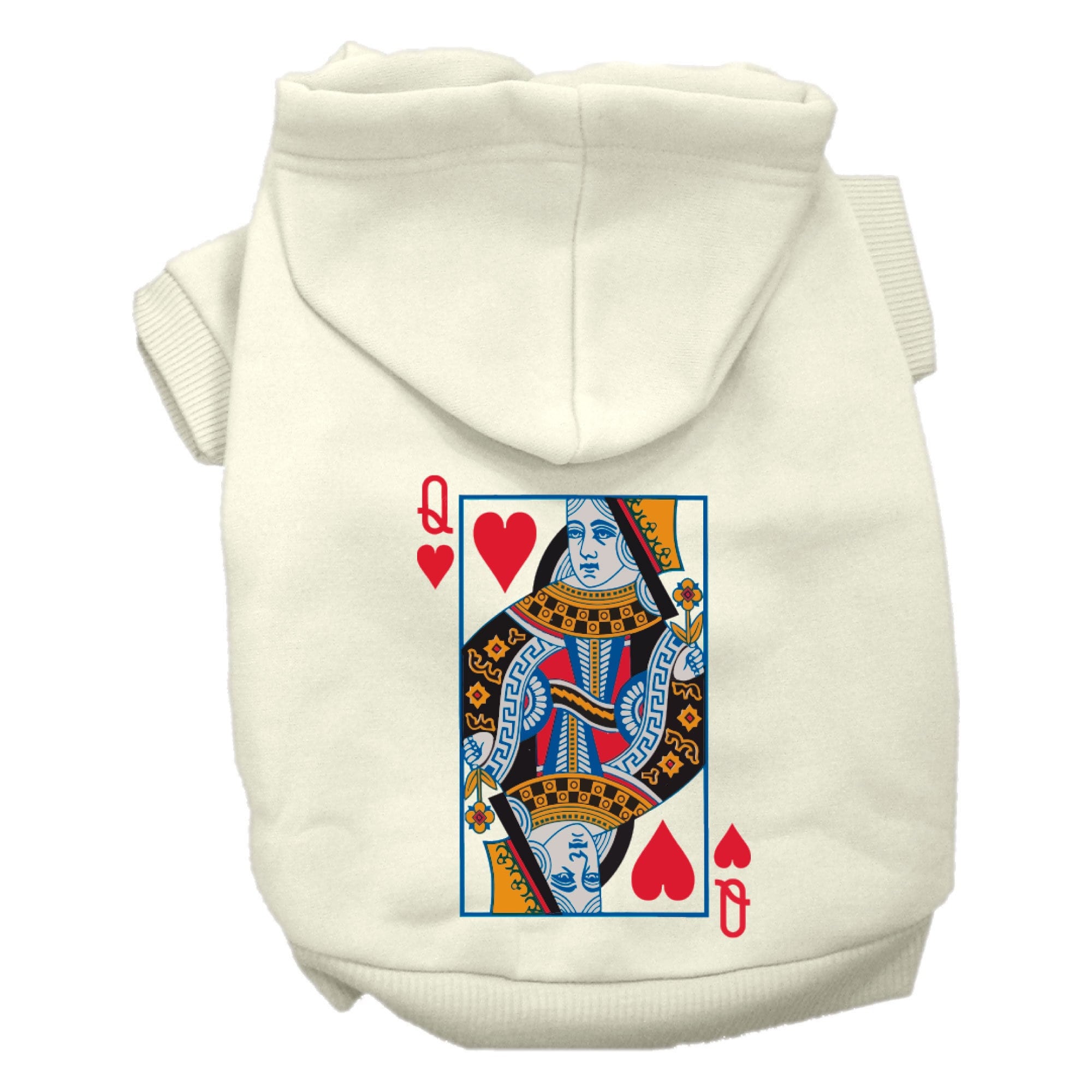 Halloween Pet Hoodie "Queen Of Hearts Costume"