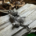 Frisky Cat Necklace - 18