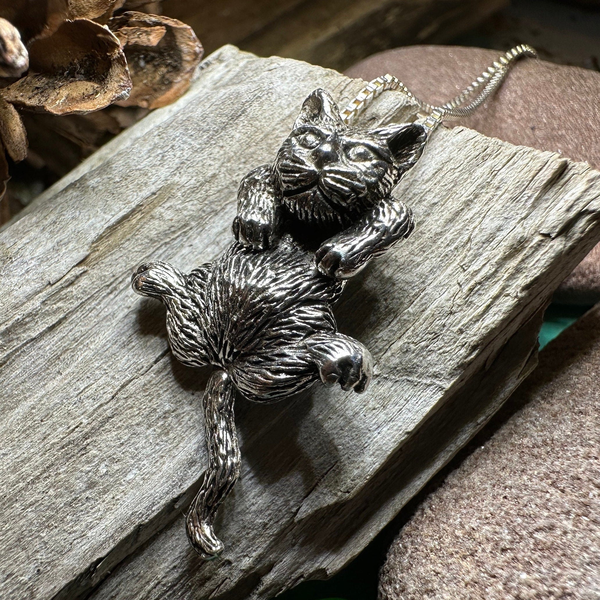 Frisky Cat Necklace