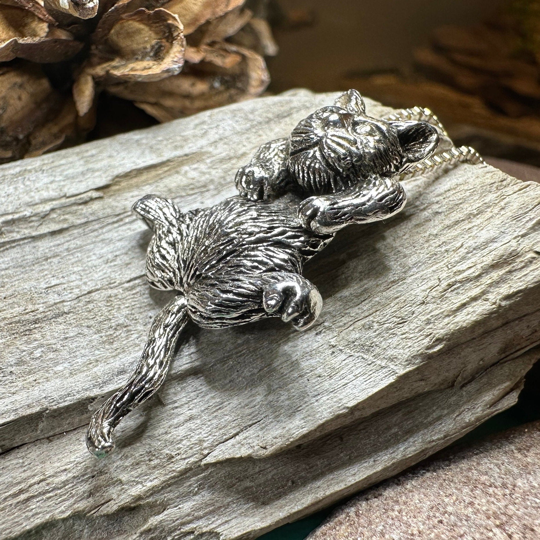 Frisky Cat Necklace