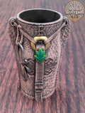 Ranger 3D Printed Can Holder- Mythic Mugs Collection by Ars Moriendi 3D- Embrace the Wilderness! - Black / Threaded with Lid