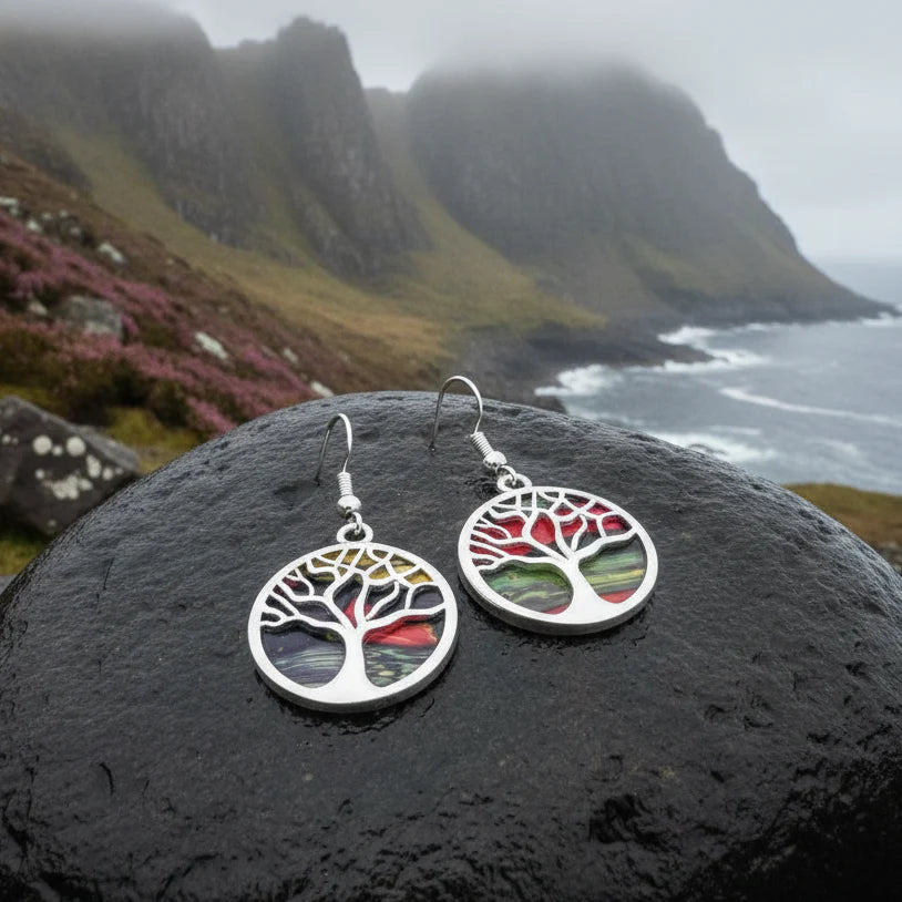 Heathergems Tree of Life Earrings