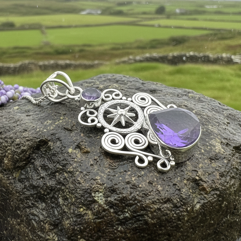 True North Compass Necklace