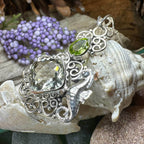 Seasong Seahorse Necklace - 18 / Green Amethyst