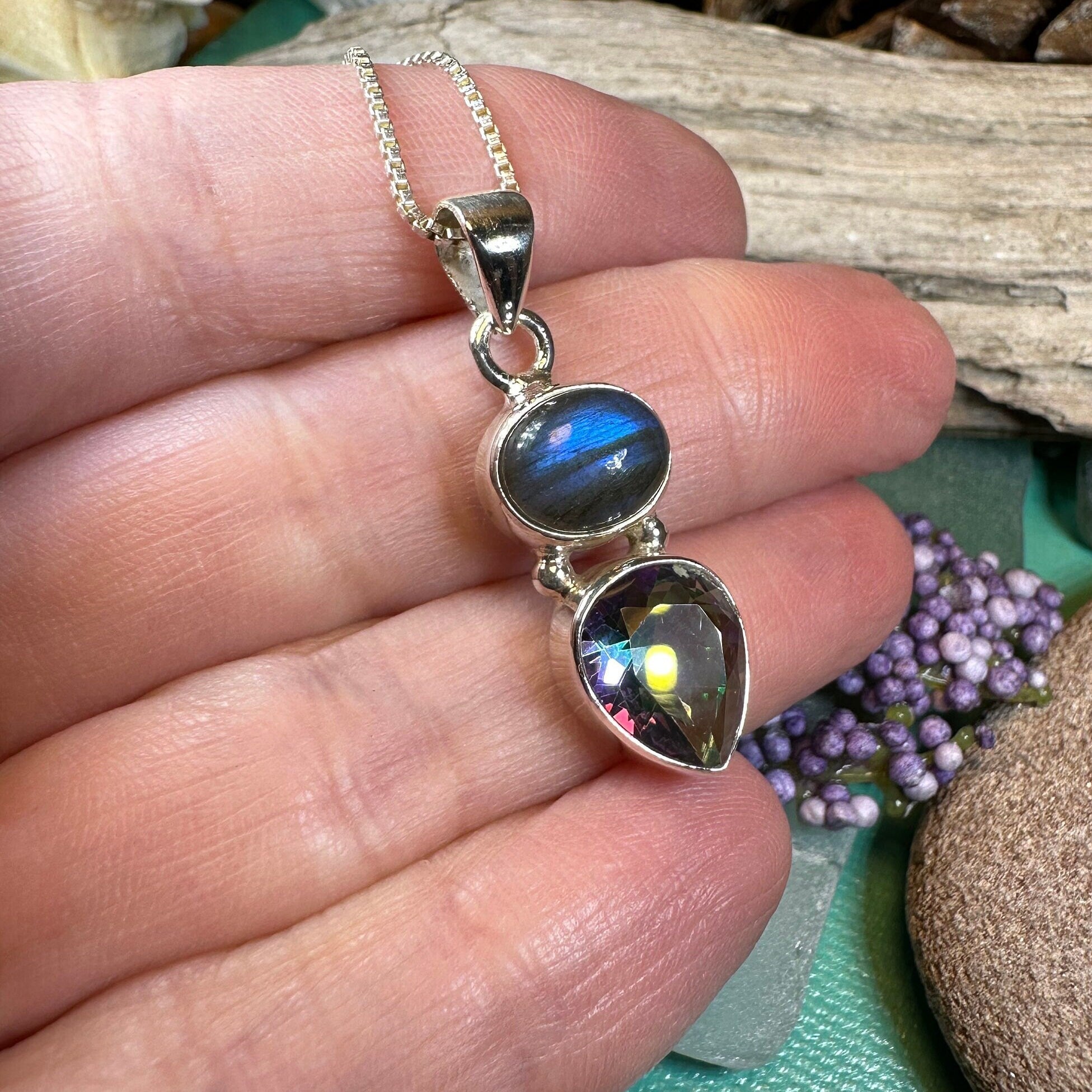 Mystic Twilight Celtic Necklace