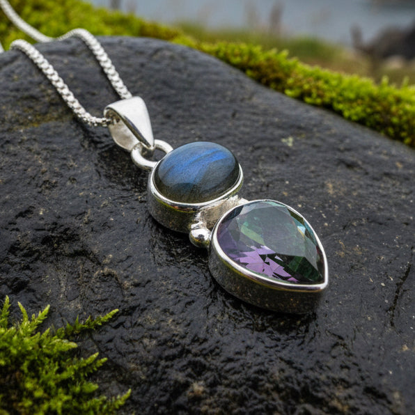 Mystic Twilight Celtic Necklace