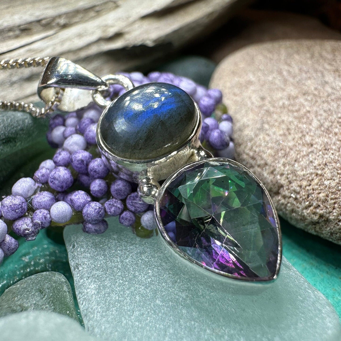 Mystic Twilight Celtic Necklace