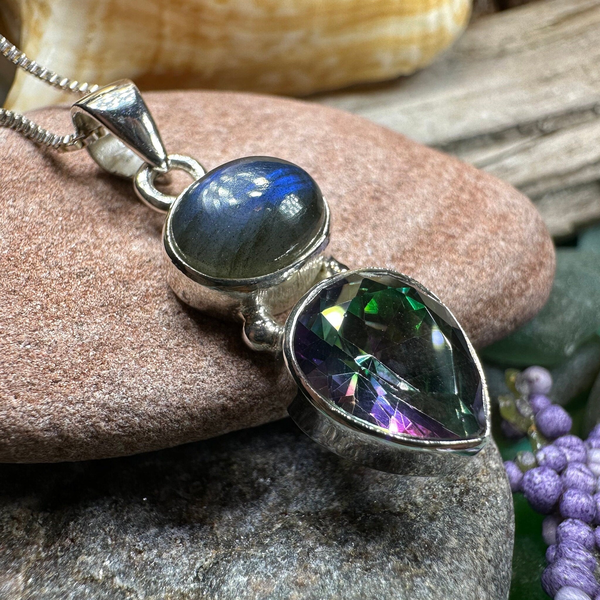 Mystic Twilight Celtic Necklace