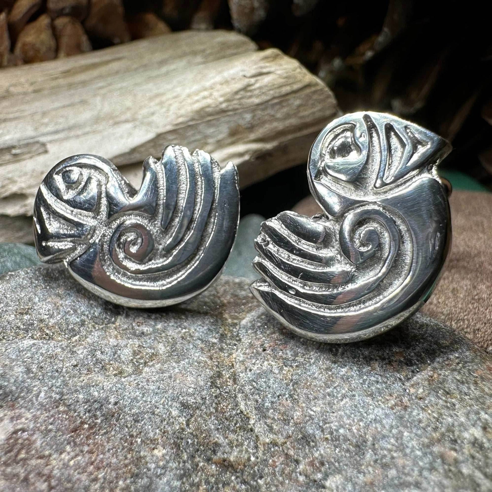 Celtic Puffin Cuff Links - 