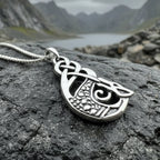 Muirgen Celtic Dragon Necklace