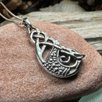 Muirgen Celtic Dragon Necklace - 18