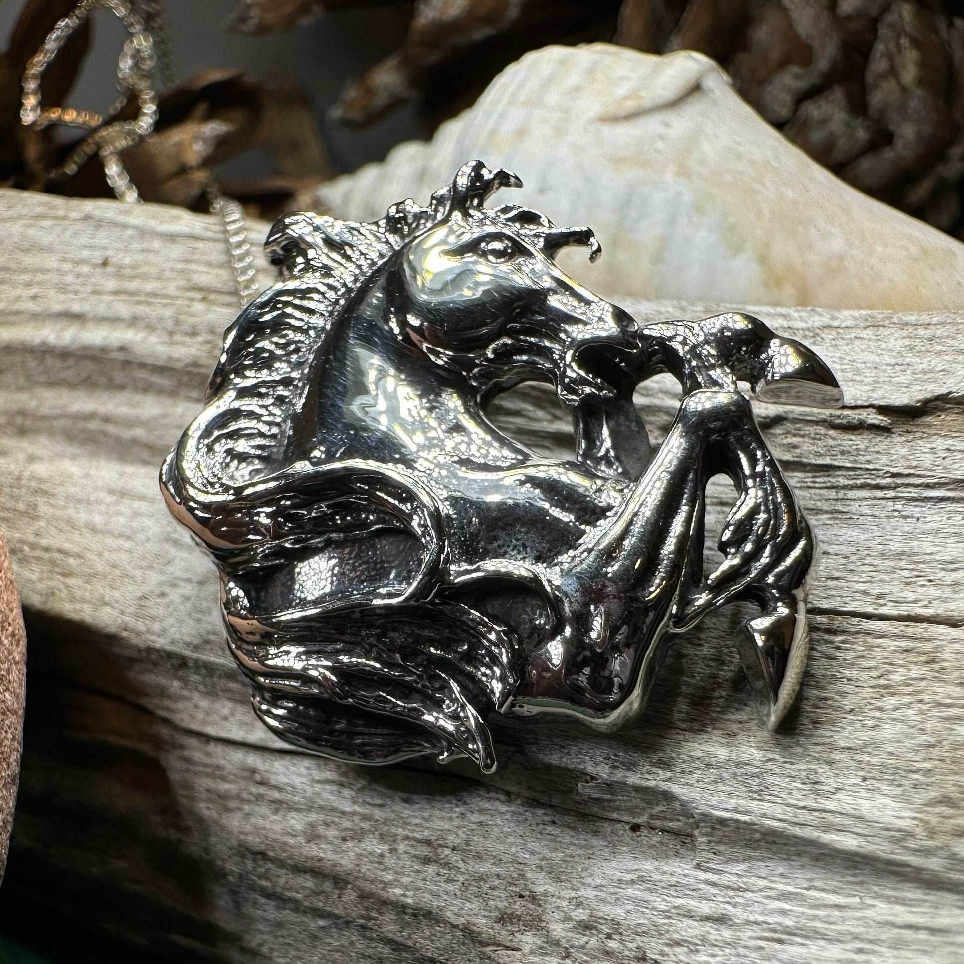 Wild at Heart Horse Necklace - 18