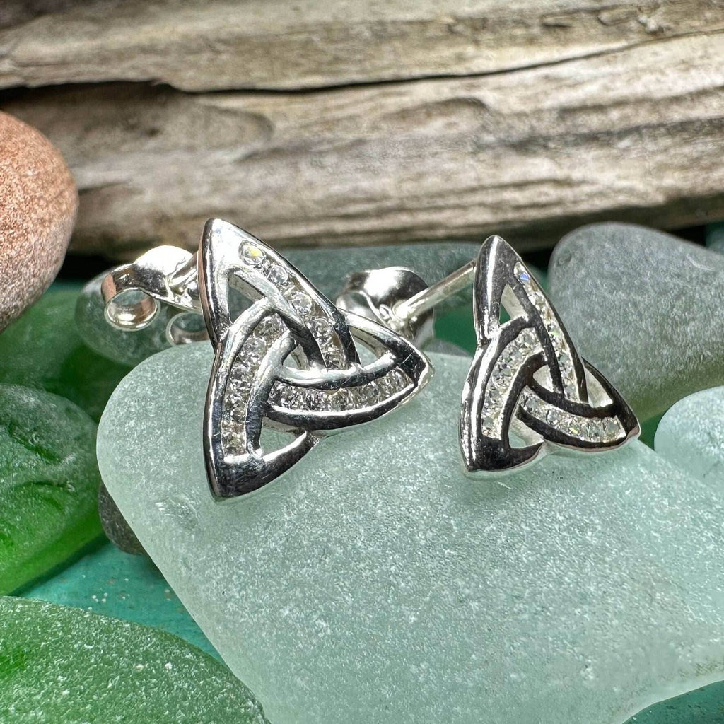 Janene Trinity Knot Earrings - 