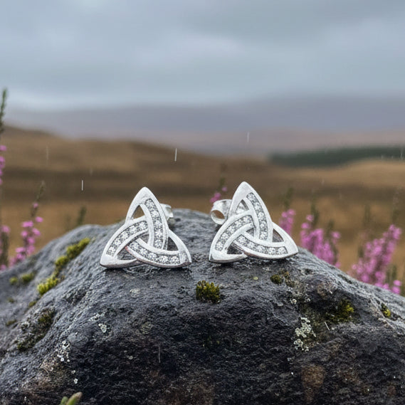 Janene Trinity Knot Earrings