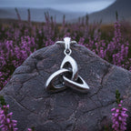 Three Demensional Trinity Knot Necklace