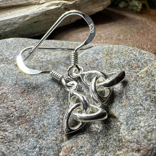 Petite 3-D Trinity Knot Earrings - 