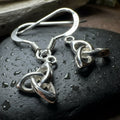 Petite 3-D Trinity Knot Earrings