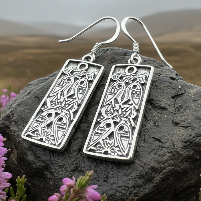 Orla Celtic Birds Earrings