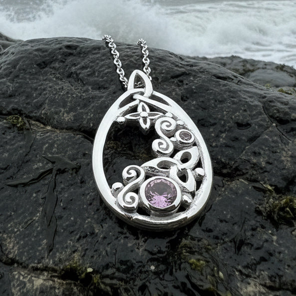 Varina Celtic Knot Necklace