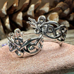 Laretta Celtic Hoop Earrings - 