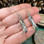 Old Montana Cowboy Boot Earrings