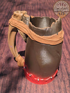 Barbarian 3D Printed Koozie & Can Holder | Custom Stein | RPG Dice Jail | D20 Dice Vault | Mythic Mugs by Ars Moriendi 3D- Unleash Fury!!! - Black / Non Threaded-No Lid