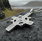 Scottish Iona Celtic Cross Necklace