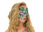 Super Hero Wrestling Mask Handmade Genuine Leather Mask - 