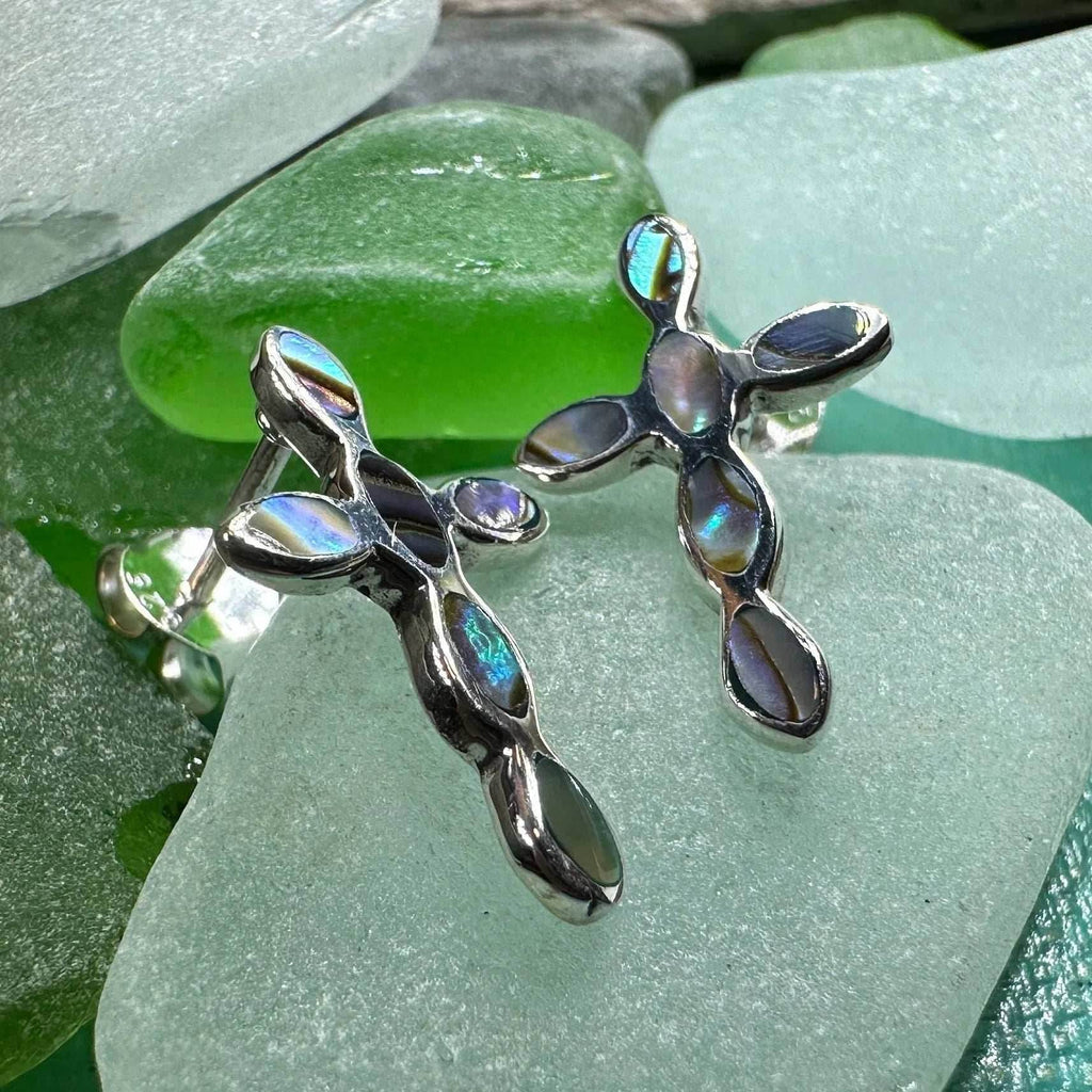 Anne Cross Stud Earrings - 