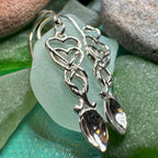 Welsh Love Spoon Earrings - 