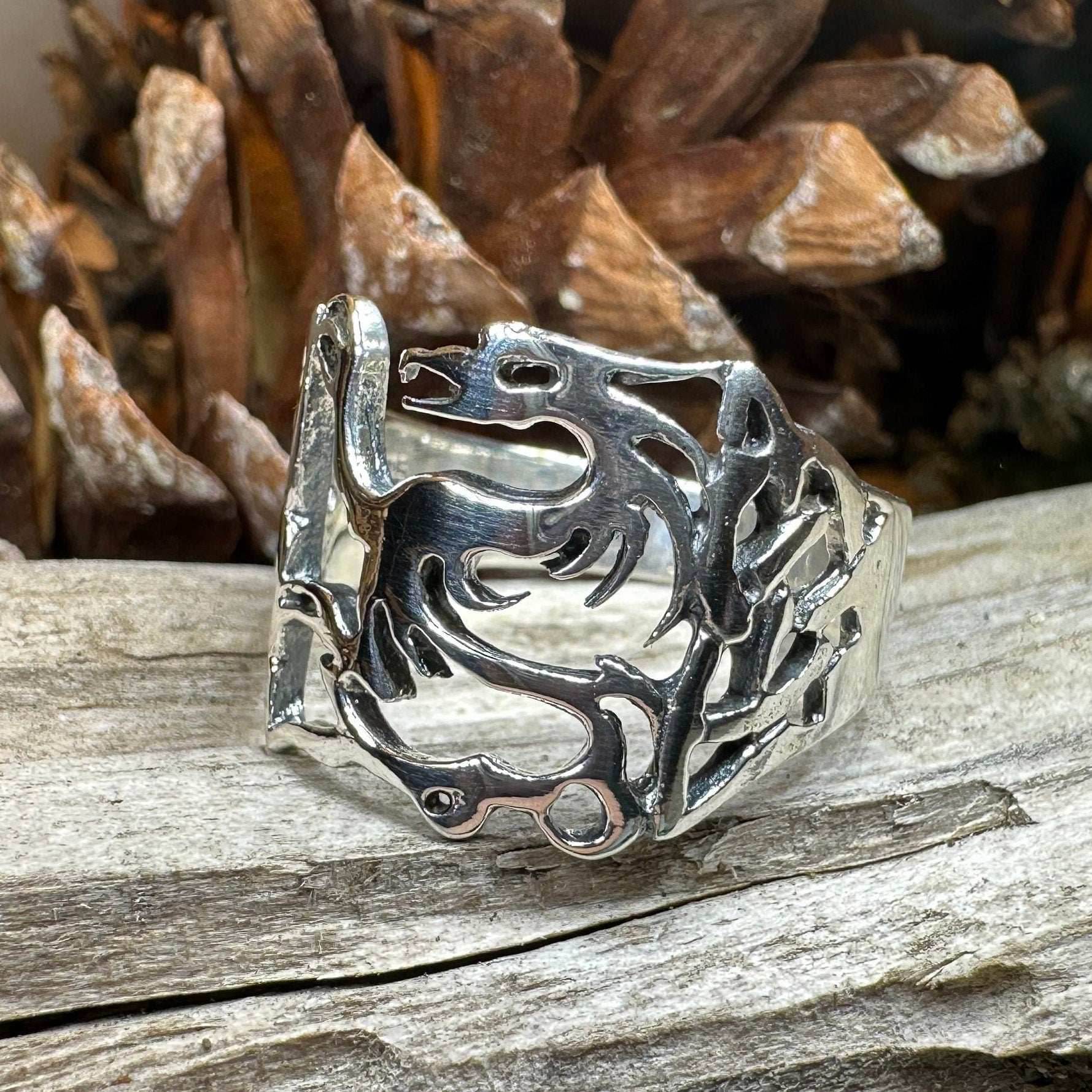 Celtic Phoenix Ring - 6