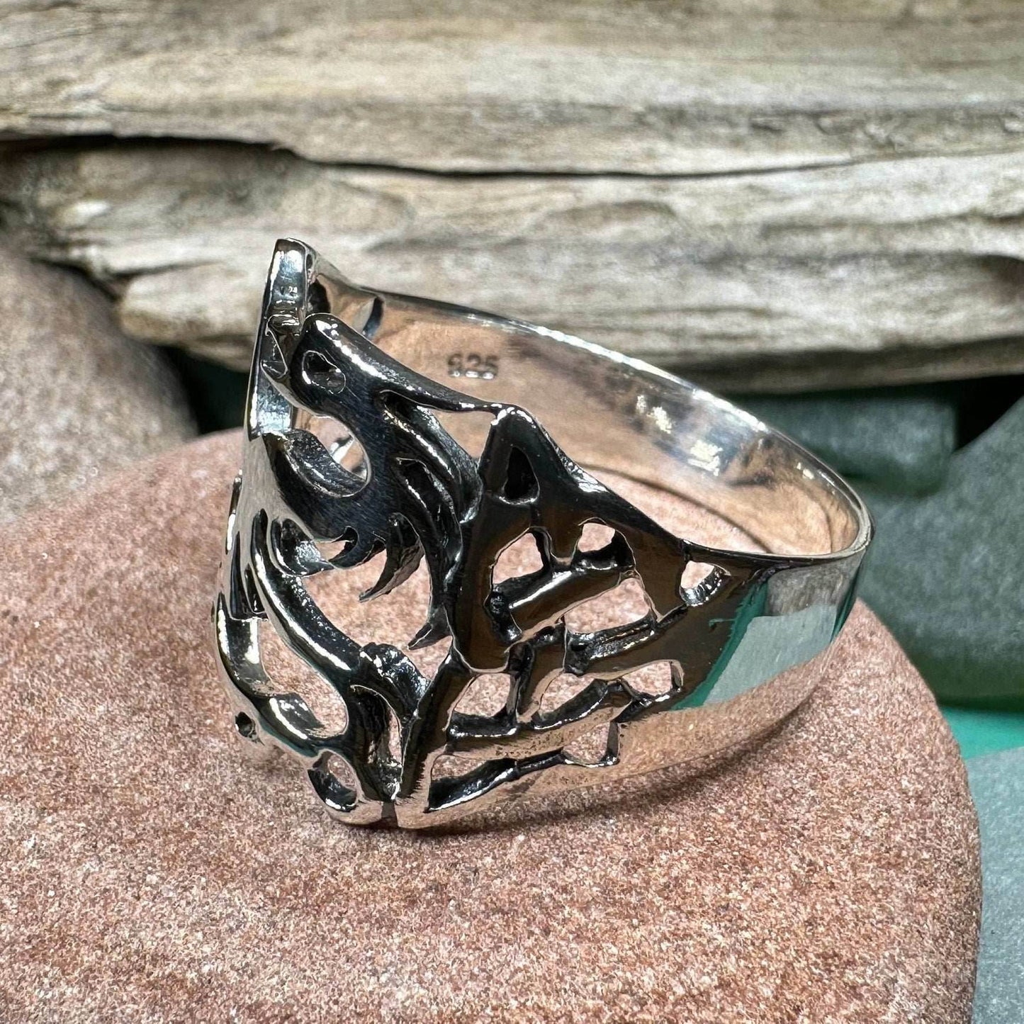 Celtic Phoenix Ring - 6