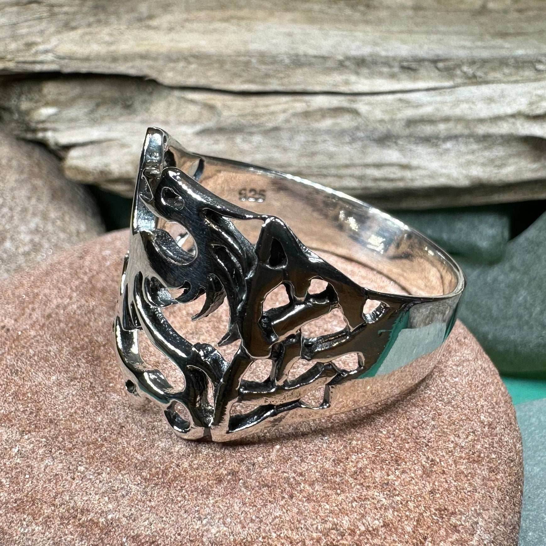 Celtic Phoenix Ring - 6