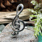 Bach Music Note Ring - 6