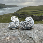 Celtic Puffin Cuff Links