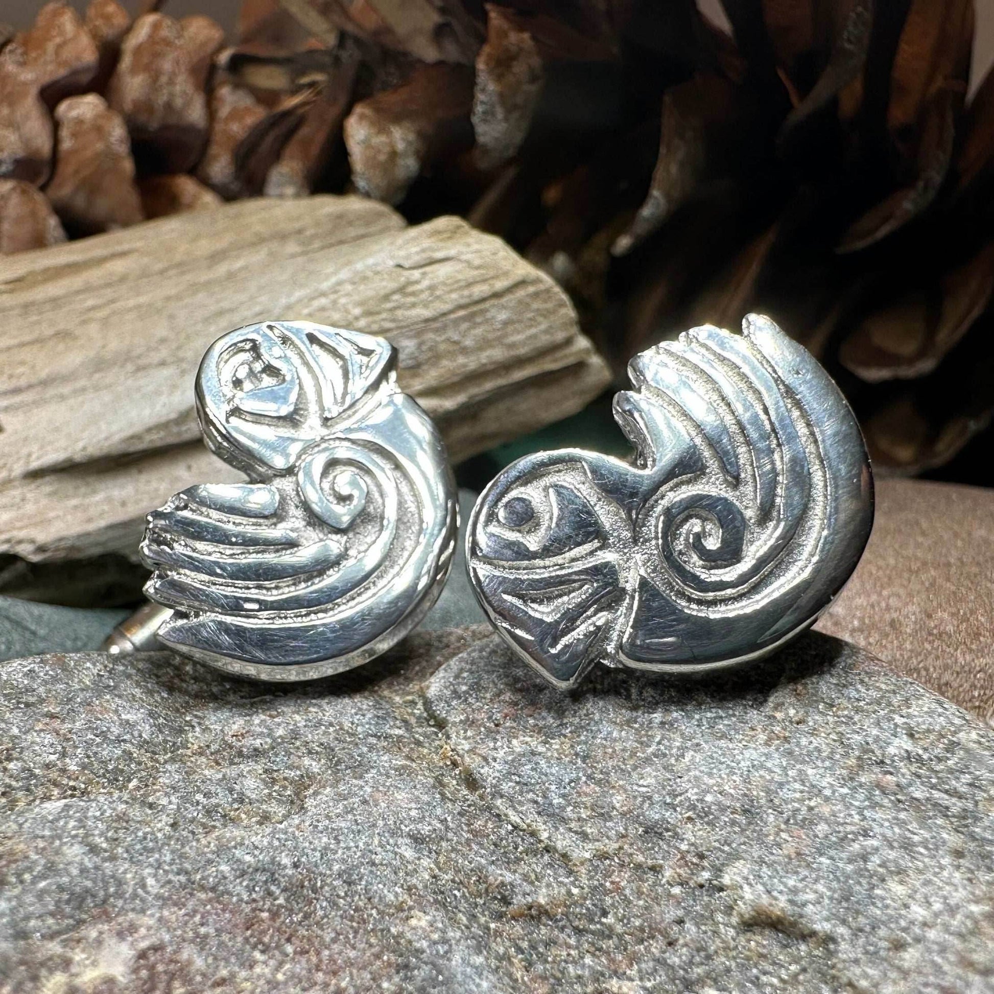 Celtic Puffin Cuff Links - 