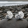 Celtic Puffin Cuff Links