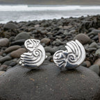 Celtic Puffin Cuff Links