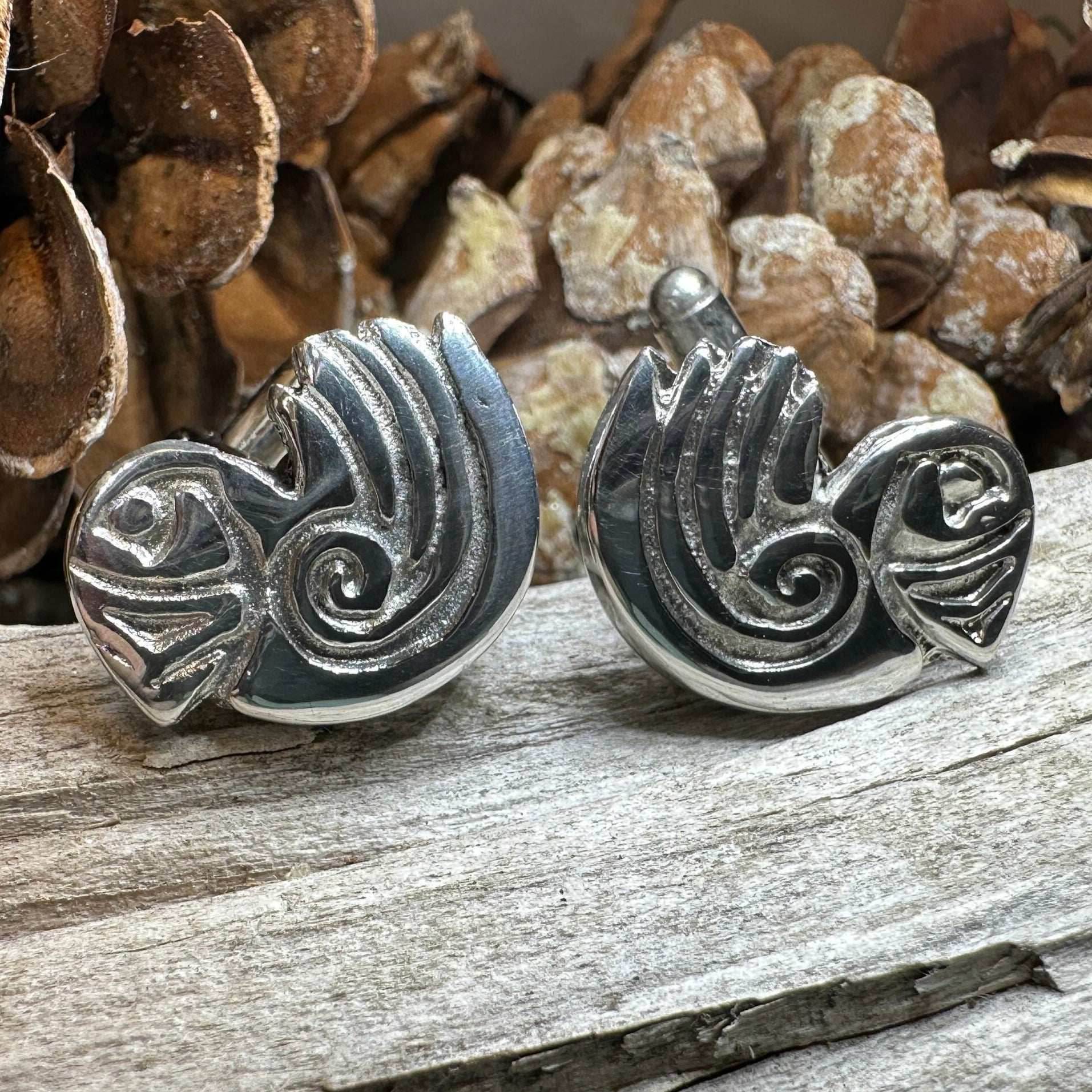 Celtic Puffin Cuff Links - 