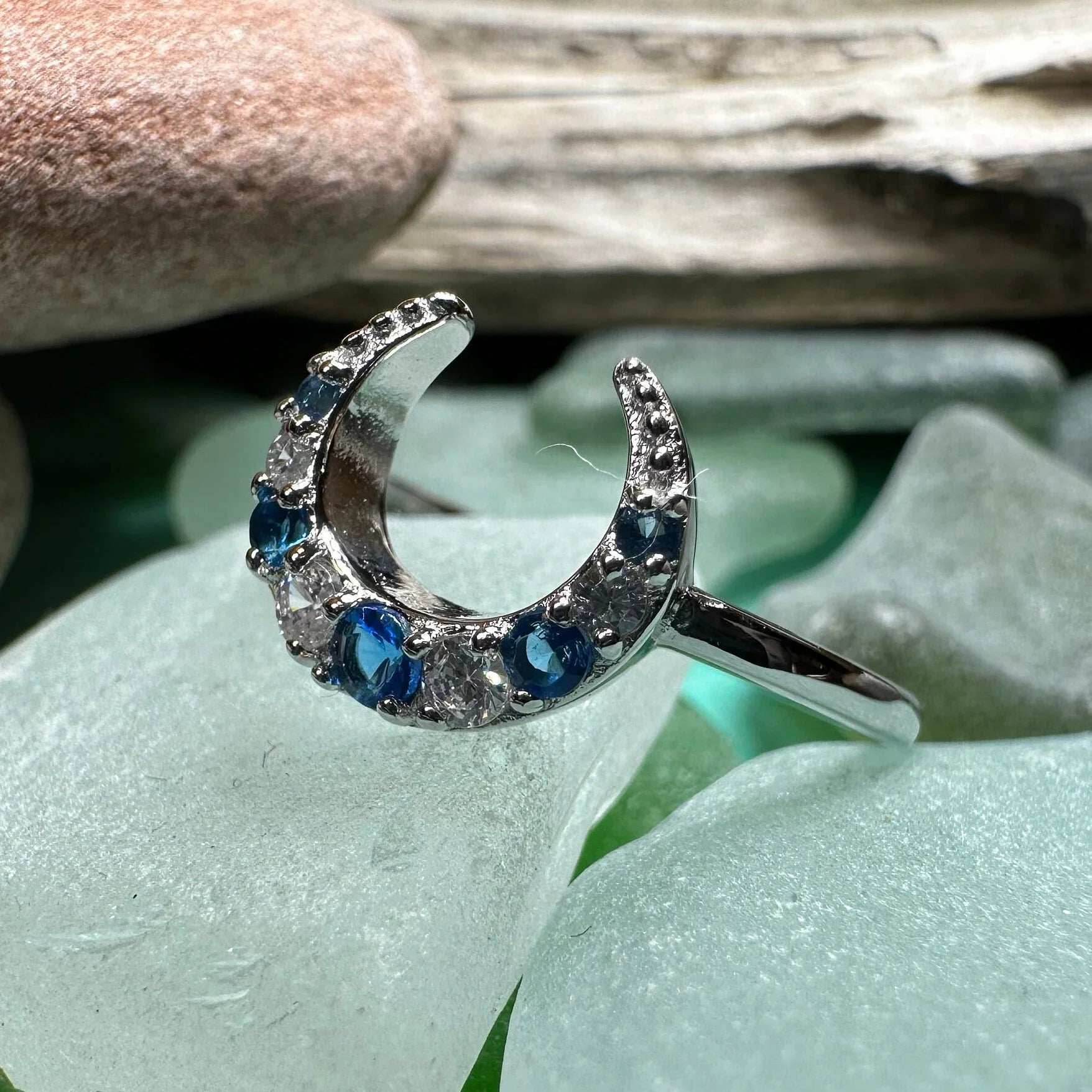 Crescent Moon Ring - 5