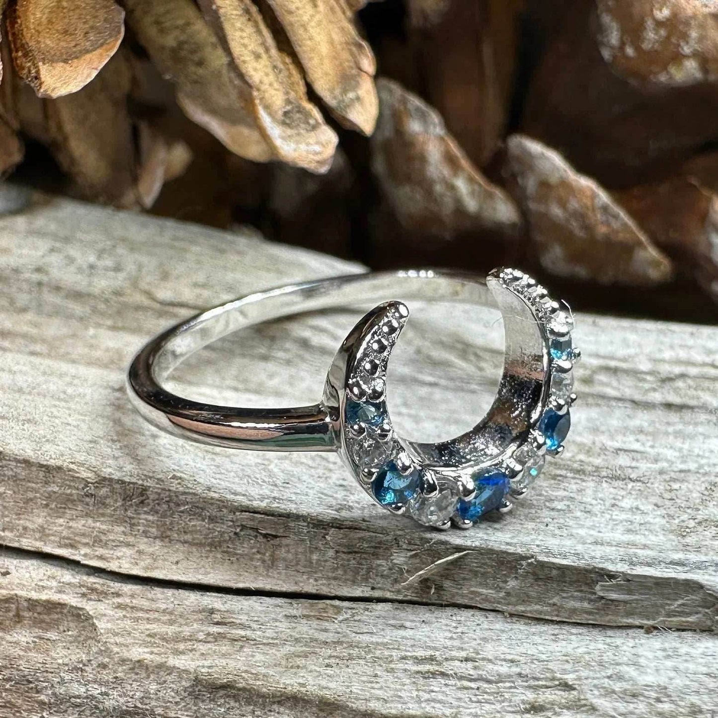 Crescent Moon Ring - 5