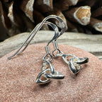 Petite 3-D Trinity Knot Earrings